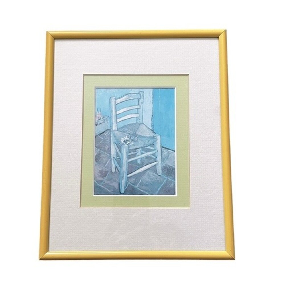 Vincent Van Gogh The Chair Custom Framed‎ Art Print